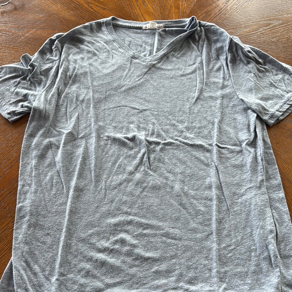 Men's blue V-Neck T-Shirt